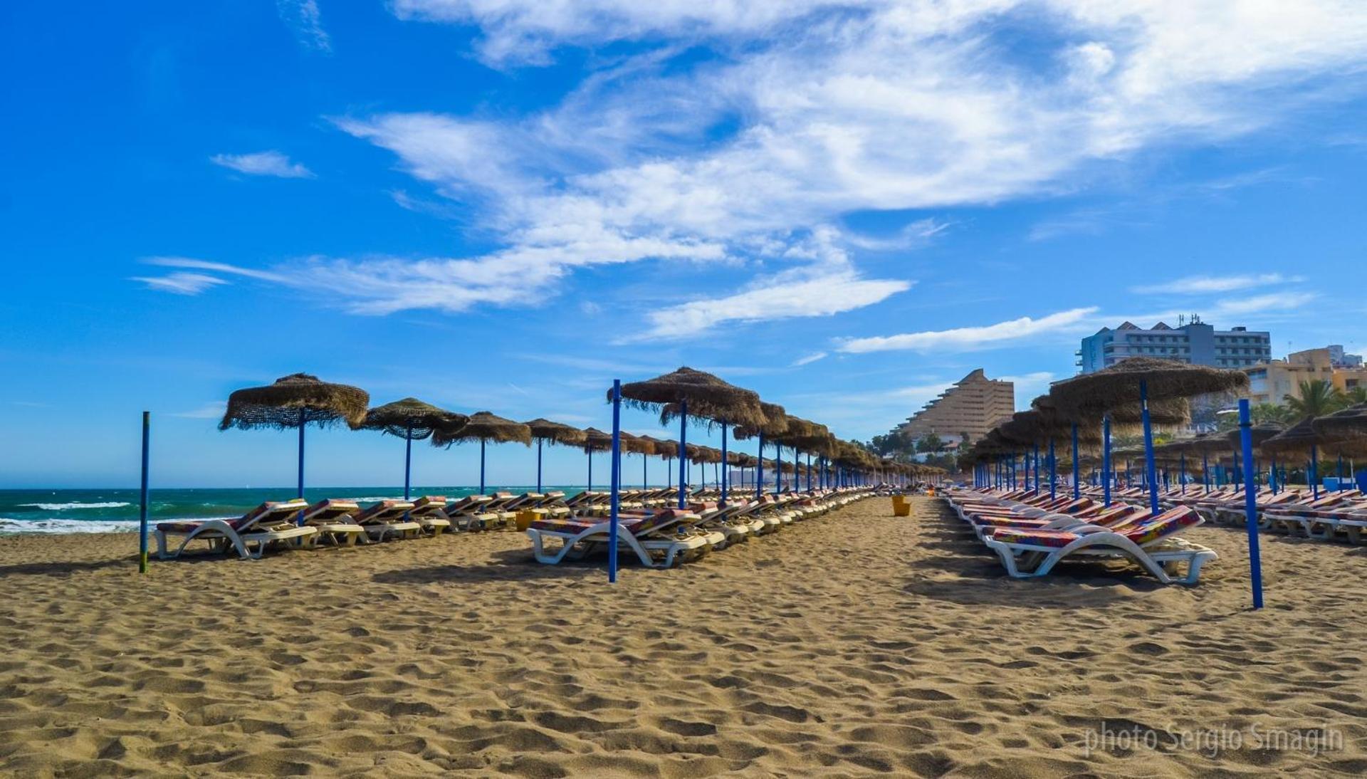 714 Iris Apartamento - Vista Al Mar - Cerca De Tren, Restaurantes, Tiendas - Playa A 10 Min Caminando Benalmádena Exteriör bild